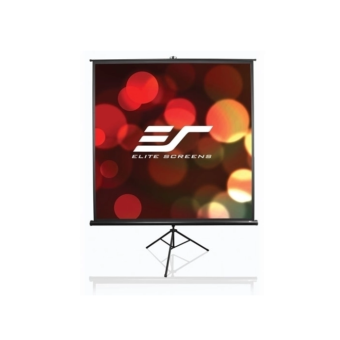 Екран, Elite Screen T136UWS1 Tripod, 136" (1:1), 243.8 x 243.8 cm, Black