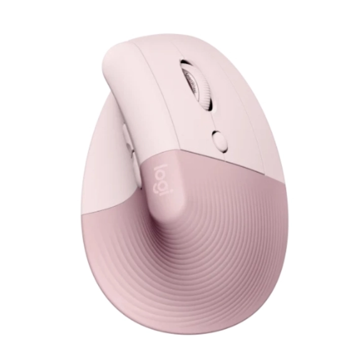 Мишка, Logitech Lift Vertical Ergonomic Mouse - ROSE/DARK ROSE - EMEA