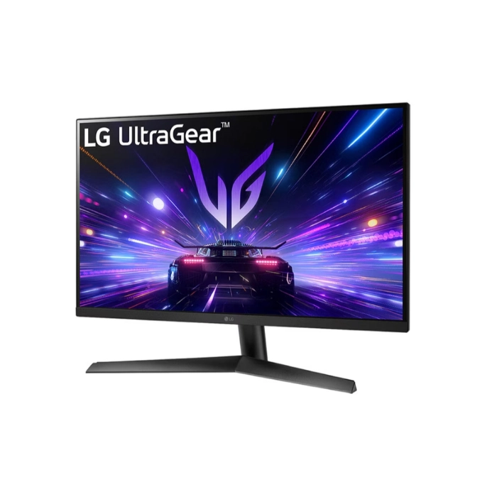 Монитор, LG 27GS60F-B, UltraGear 27" IPS, AG, 1ms (GtG), 180Hz, 1000:1, HDR10, sRGB 99%, 300cd/m2, Full HD 1920x1080, NVIDIA G-SYNC, AMD FreeSync, HDMI, DisplayPort, Headphone Out, Reader mode, Black Stabilizer, Tilt, Black