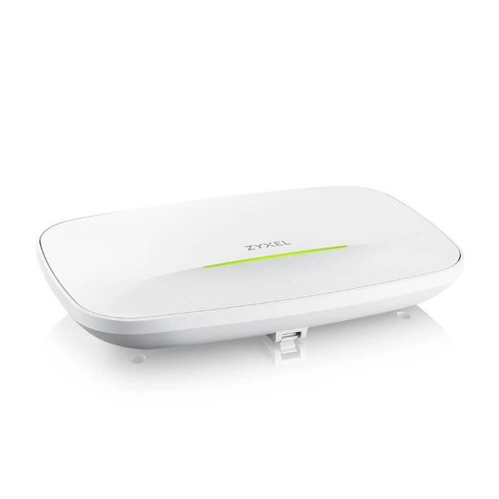 Аксес-пойнт, ZyXEL WBE510D  BE6500 (2.4GHz: 2x2:2, 5 or 6GHz: 4x4:2) MU-MIMO, Dual Optimised Antenna, Dual Radio 2.4 and 5 or 6GHz, incl 1 year Nebula PRO, 1 x 2.5G LAN Ports, PoE+ (802.3at), Standalone/Controller/Nebula Cloud Managed Excluding Power Adapter