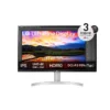 Монитор, LG 32UN650K-W, 31.5" UltraFine UHD LED AG, IPS, DCI-P3 95%, 5ms, 350 cd/m2, 1000:1, 3840x2160, HDR 10, HDMI, DisplayPort, Radeon FreeSync, Dynamic Action Sync, Headphone out, Height, Tilt, Speaker, Black