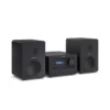 Аудио система, Sharp Audio Systems XL-B514(BK), HI-FI MICRO SYSTEM, 40W (peak), FM radio with RDS,  Bluetooth v5.0, CD player, USB MP3 playback, 3.5mm Headphone jack / line-out, wooden speaker, Black