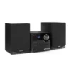 Аудио система, Sharp Audio Systems XL-B517D(BK), HI-FI MICRO SYSTEM, 45W total max power output, DAB+ and FM tuner with RDS, Bluetooth v5.0, CD player, USB playback, 3.5mm Aux-in / line-in, Headphone jack, wooden speaker, Black