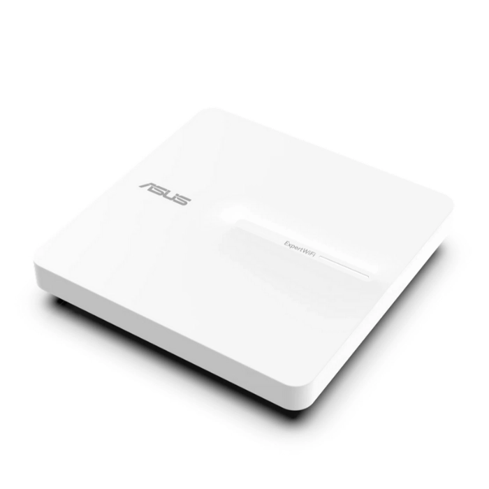 Аксес-пойнт, Asus Business PoE Access Point ExpertWiFi EBA63, AX3000, Dual-Band, Quad-Core 1.7GHz CPU, 256MB/512MB Flash/RAM, Gigabit, OFDMA, Beamforming, WPA, WPS, SSH, 5 SSIDs, SDN, PoE & PoE+, wall mounting/ceiling,White