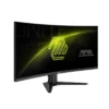 Монитор, MSI MAG 346CQ, 34", 1ms, 180Hz, Rapid VA, 3440 x 1440 (UWQHD), 21:9, CURVE 1500R, AMD FreeSync Premium, 75% DCI-P3, AG, HDR Ready, 300 nits, 4000:1, DCR 100M:1, DP(1.4a), 2xHDMI 2.0b, Tilt, VESA, Black, 6.3kg