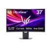 Монитор, LG 37G800A-B, 36.5" UltraGear VA Curved, 1ms (GtG), 165Hz, 4000:1, 400cd/m2, 4K UHD (3840x2160), FreeSync, DAS, VRR, HDR 10, DCI-P3 95%, USB-C (PD 65W), AI, HDMI, DisplayPort, Speacers 5W x 2, Height Adjustable,Tilt, Swivel, Black