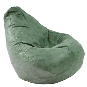 Пуф круша, 220л., Nirvana Hobbit - Silver Garden, Перящ се калъф, Пълнеж от полистиролни перли, Гама Premium