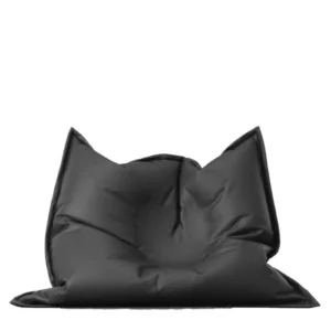 Пуф Голяма възглавница, 350л., Magic Pillow - Panama Black, Перящ се калъф, Водоустойчив, Пълнеж от Полистиролни перли
