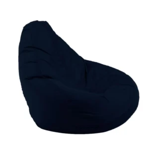 Пуф круша, 220л., Nirvana Hobbit - Panama Bluemarin, водоустойчив, Перящ се калъф, Пълнеж от Полистиролни перли