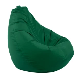 Пуф круша, 320л., Nirvana Grande, Panama Green, Водоустойчив, Перящ се калъф, Пълнеж от Полистиролни перли