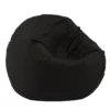 Калъф за пуф, 210л., Relaxo - Teteron Black, (Не съдържа пълнеж), за открито
